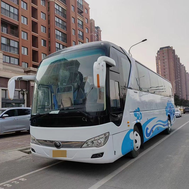 Yutong ZK6122h9 Bus Double Door 55 Seater Transport Coach Bus for Sale with Air Conditioning